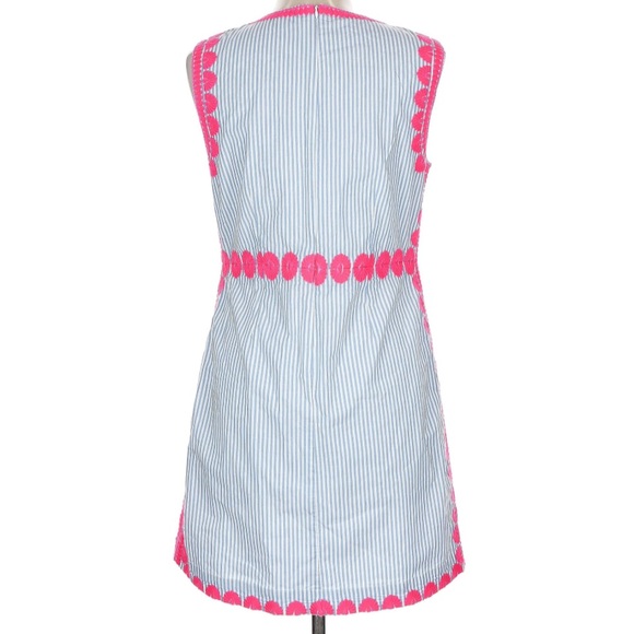 Vineyard Vines Pink, Blue and White Striped Dress - Picture 2 of 6